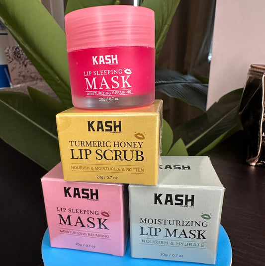 Lip Care Set {2 Lip Mask + 1 Lip Scrub}