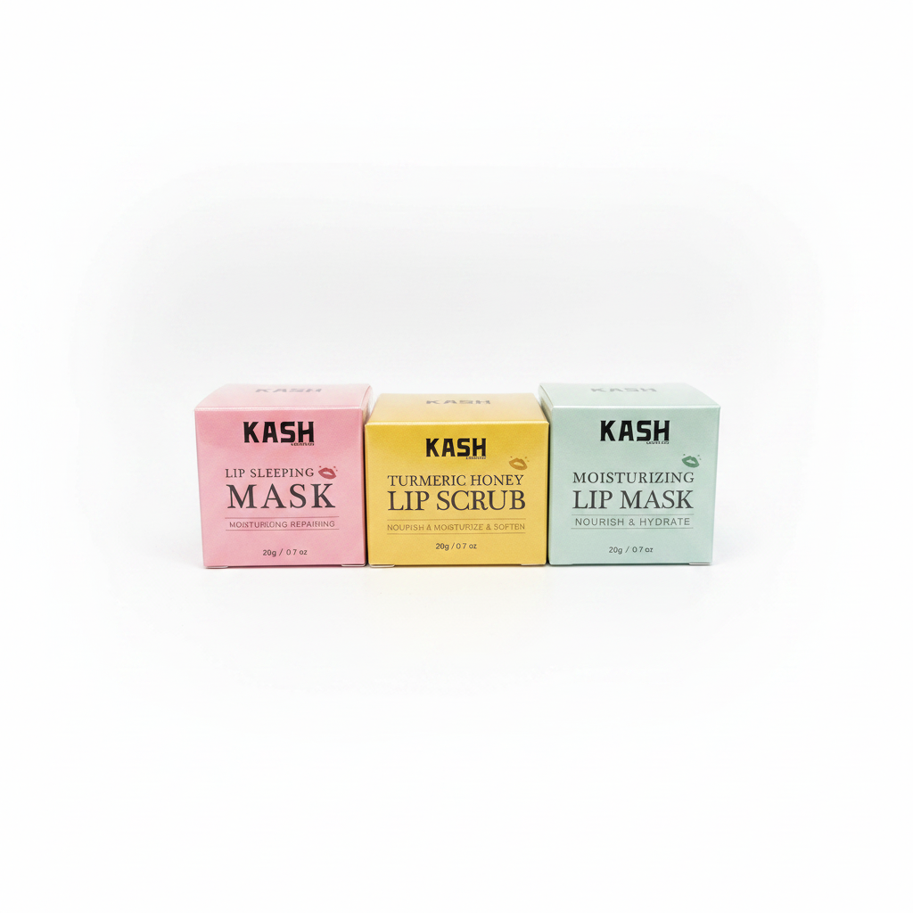 Lip Care Set - White Background