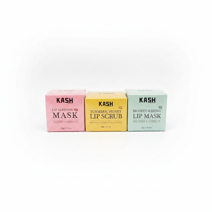 Lip Care Set - White Background