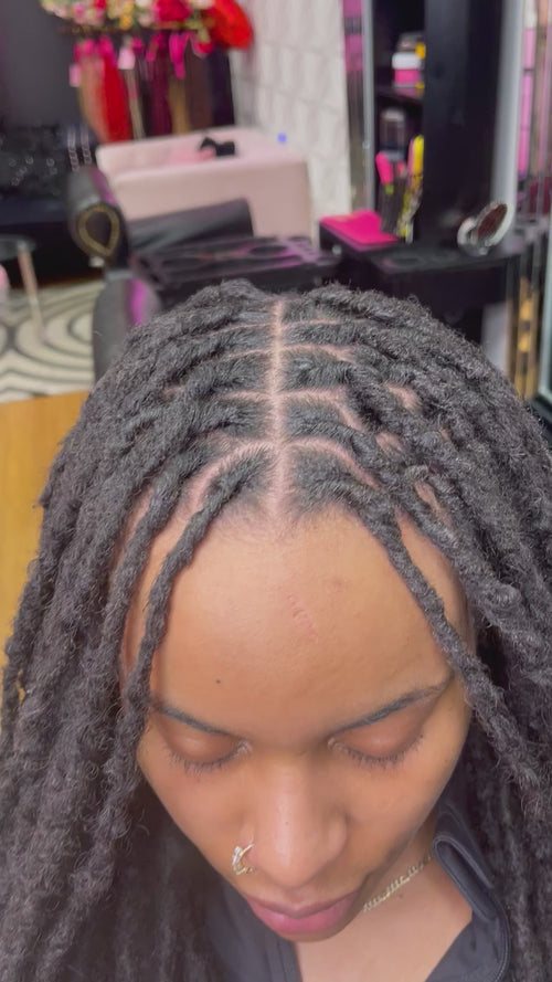 Human Hair Loc Extensions